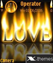 Love Fire Theme